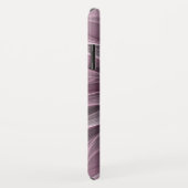 ピンクの花が蜂を待つ抽象フラクタルアート Case-Mate iPhoneケース (裏面/右)