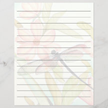 ピンクの花とトンボが並んだ