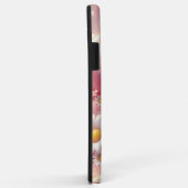 ピンクの花とハートを持つ電話ケースデザイン Case-Mate iPhoneケース (裏面/右)