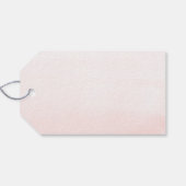 ピンクの花とパンパス草のボヘミアンスタイルのサンクス ギフトタグ (裏面横)