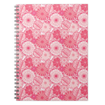 ピンクの花とピアノ