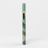 ピンクの花と三日月 Case-Mate iPhoneケース (裏面/右)