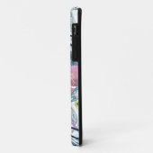 ピンクの花と蘭。 Case-Mate iPhoneケース (裏面/左)