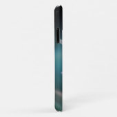ピンクの花に止まる蜂 Case-Mate iPhoneケース (裏面/右)