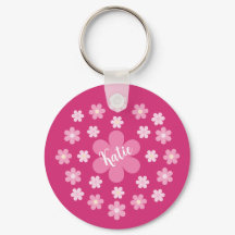 ピンクの花のガラス – 