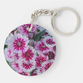 ピンクの花のキーホルダー キーホルダー
