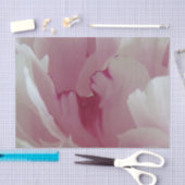 ピンクの花のティッシュペーパー 薄葉紙 (クラフト)