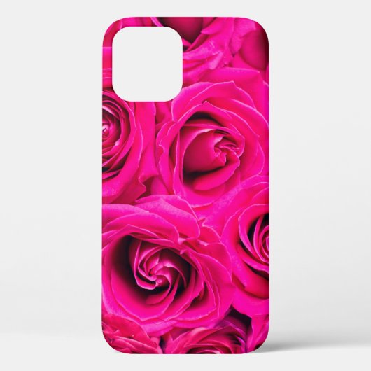 ピンクの花のバラ Case-Mate iPhoneケース (裏面)