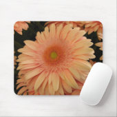 ピンクの花のマウスパッド マウスパッド (マウス)