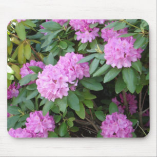 ピンクの花のマウスパッド マウスパッド