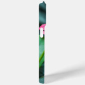 ピンクの花の上の美しい蝶 Case-Mate iPhoneケース (裏面 / 右)