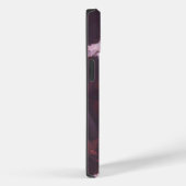 ピンクの花の中の美しい若い女の子ポートレート Case-Mate iPhoneケース (裏面 / 右)