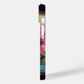 ピンクの花の抽象画 Case-Mate iPhoneケース (裏面 / 左)
