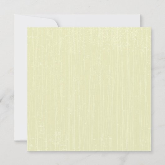 ピンクの花の招待状 招待状 (裏面)