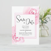 ピンクの花の救いの日 招待状 (スタンド正面)