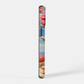 ピンクの花の木 iPhone 16ケース (右側面)