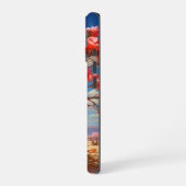 ピンクの花の木 iPhone 16ケース (左側面)