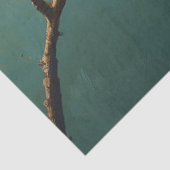 ピンクの花の枝の切り離しに鳥を愛する 薄葉紙 (詳細)