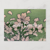 ピンクの花の滝 シーズンポストカード (正面)