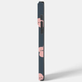 ピンクの花の猫 | かわいい顔の猫 | 花猫愛好家 Case-Mate iPhoneケース (裏面 / 左)
