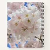 ピンクの花の玉。 ノートブック (裏面)