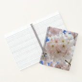 ピンクの花の玉。 ノートブック (内部)