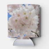 ピンクの花の玉。 缶クーラー (裏面)