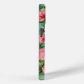 ピンクの花の緑結婚の花 Case-Mate iPhoneケース (裏面 / 右)