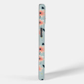 ピンクの花の花柄 Case-Mate iPhoneケース (裏面 / 右)