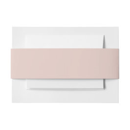 ピンクの花の補色 招待状ベリーバンド