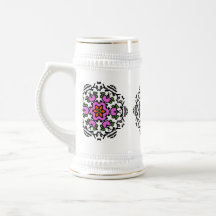 ピンクの花の開花