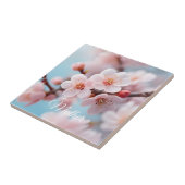 ピンクの花の魔法 タイル (側面)