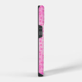 ピンクの花びらが可愛い iPhoneケース (右側面)