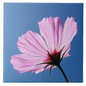 ピンクの花びら タイル (正面)