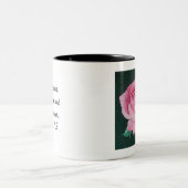 ピンクの花びら マグカップ (中央)