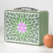 ピンクの花びら メタルランチボックス (インサイチュ)