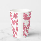 ピンクの花びら 紙コップ (右)