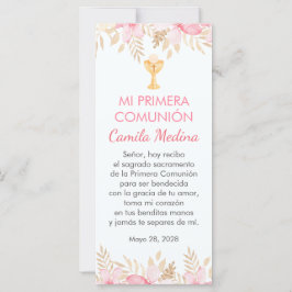 ピンクの花スペインのの最初の共有ブックマーク