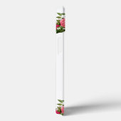 ピンクの花デザインとイニシャルケースメイトiPhone C Case-Mate iPhoneケース (裏面 / 右)