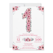 ピンクの花ビッグバースデーガールグリーン葉