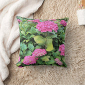 ピンクの花フォトクッション41 cm x 41 cm クッション (ブランケット)