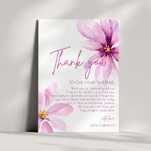 ピンクの花ミニマリストの水結婚色