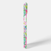 ピンクの花園モノグラム Case-Mate iPhoneケース (裏面 / 右)