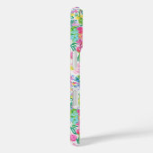 ピンクの花園モノグラム Case-Mate iPhoneケース (裏面 / 右)
