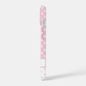 ピンクの花嫁のメイドのケース iPhone 15ケース (左側面)