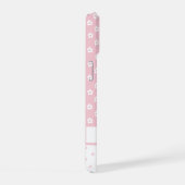 ピンクの花嫁のメイドのケース iPhone 15ケース (右側面)