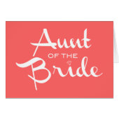 ピンクの花嫁の叔母さん (正面横)