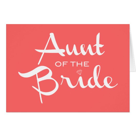 ピンクの花嫁の叔母さん (正面横)