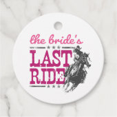 ピンクの花嫁の最後の騎乗 フェイバータグ (正面)