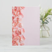 ピンクの花弁の反歌 招待状 (スタンド正面)